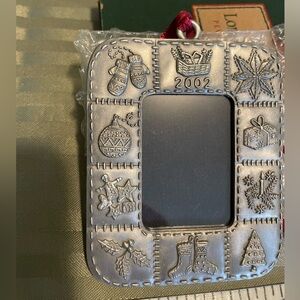 Longaberger Pewter Frame